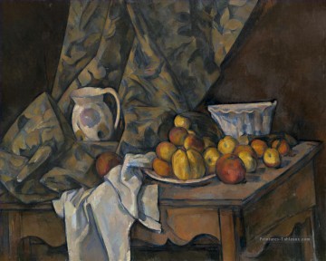  old - Nature morte avec Fleur Holder Paul Cézanne